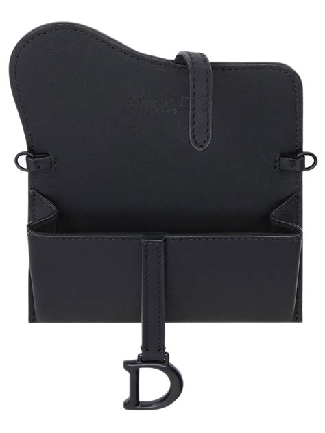 christian dior nano saddle|Saddle Nano Pouch Black Ultramatte Calfskin .